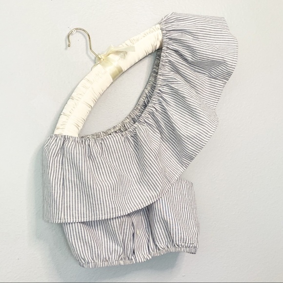 URBAN OUTFITTERS URBAN RENEWAL One Shoulder Top - Picture 1 of 4